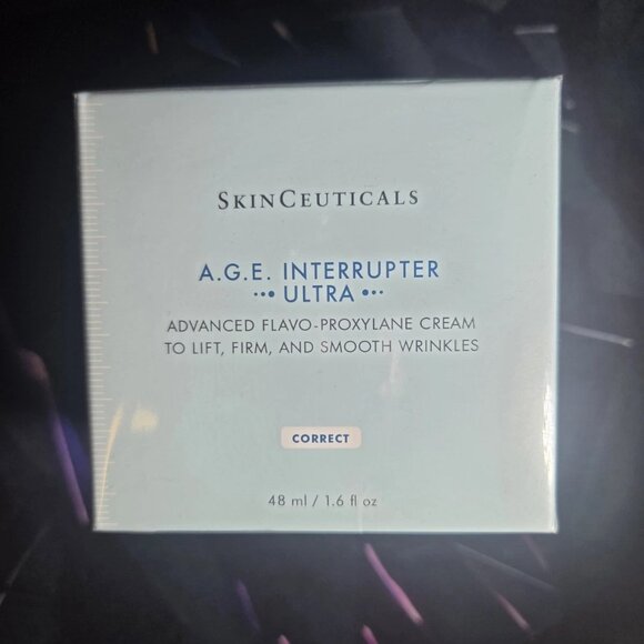 SKINCEUTICALS ~ A.G.E INTERRUPTER ULTRA FACE CREAM ~ FULLSIZE 1.7 OZ ~ SEALED - Picture 2 of 4